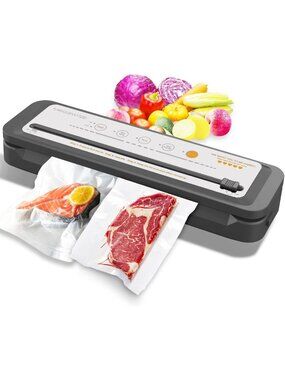 High-Power Vacuum Sealer with Cutter, 4 Modes, 80kPa Food Preservation Machine